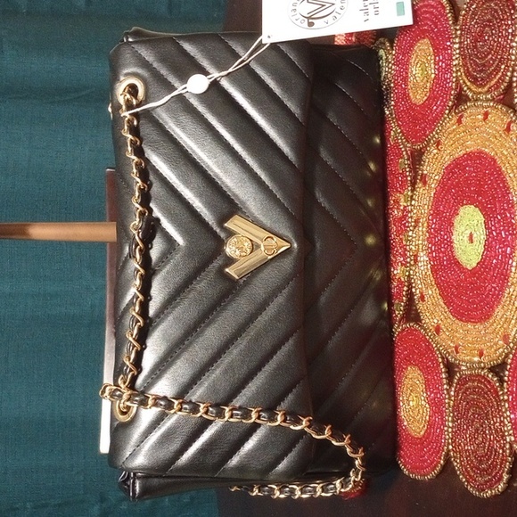 Valentino Orlandi Quilted Bag Black - Picture 17 of 17